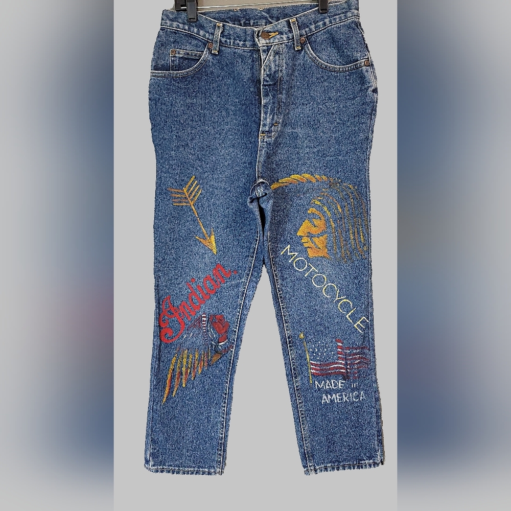 Lee Vintage 90Women's Straight Leg Jeans -‎ INDIAN MOTOCYCLE
